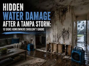 water damage restoration tampa